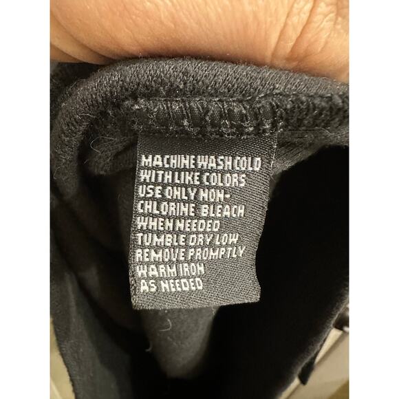 Nick(it) Quarter Zip Pullover Men’s Micro-rib Ribbed Black Sweater Medium EUC - Picture 7 of 7